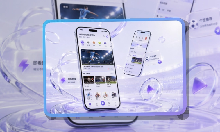 体育服务APP界面演示